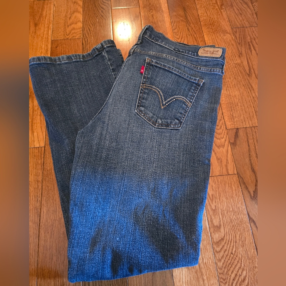 Levi's Women's 515 Medium Blue Bootcut Leg Jeans Sz 12